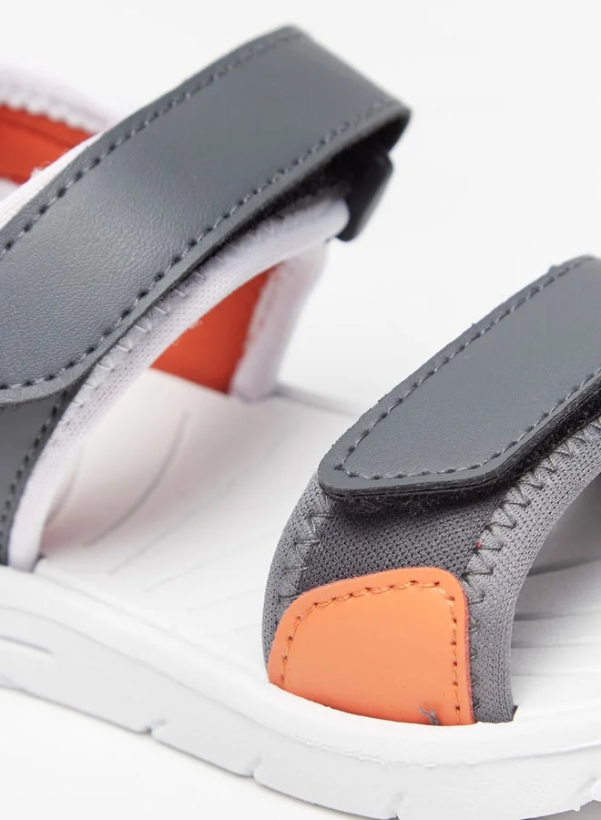 LBL by Shoexpress Boys Colourbock Sandals with Hook and Loop Closure