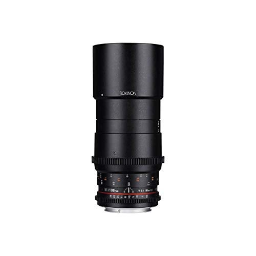 Rokinon Cine DS 100mm T3.1 ED UMC Full Frame Telephoto Macro Cine Lens for Canon EF Digital SLR Cameras - Image 1
