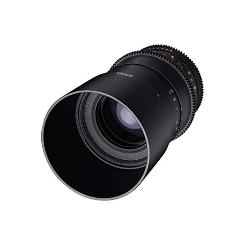 Rokinon Cine DS 100mm T3.1 ED UMC Full Frame Telephoto Macro Cine Lens for Canon EF Digital SLR Cameras - Image 2