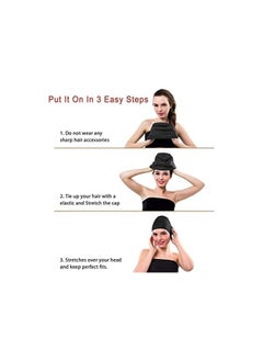 SportQ SportQ Premium Ears Cover Up Ears Soft Silicone Swim Caps Swim Caps for Long Hair Comfortable 3D Design for Men Women  - Image 4