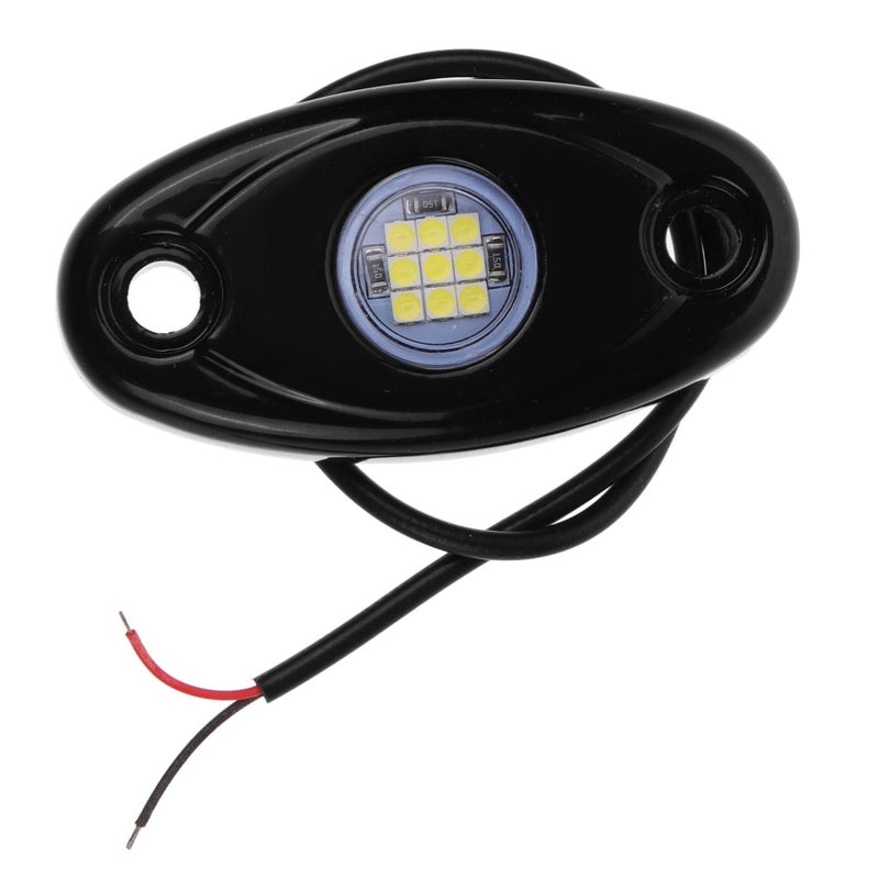 طقم إضاءة هيكل LED للشاحنات وسيارات الدفع الرباعي ومركبات الدفع الرباعي للطرق الوعرة، أسود، سهل التركيب، متعدد الأضواء. - Image 2