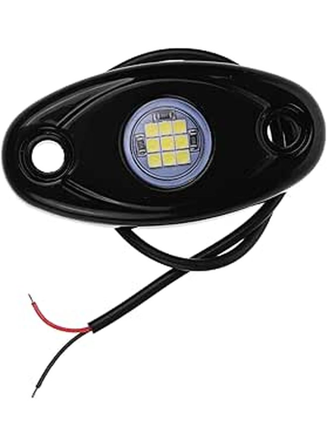 طقم إضاءة هيكل LED للشاحنات وسيارات الدفع الرباعي ومركبات الدفع الرباعي للطرق الوعرة، أسود، سهل التركيب، متعدد الأضواء. - Image 1