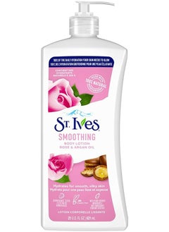ST. Ives Smoothing Body Lotion with Rose and Argan Oil 621 ML  - Image 1