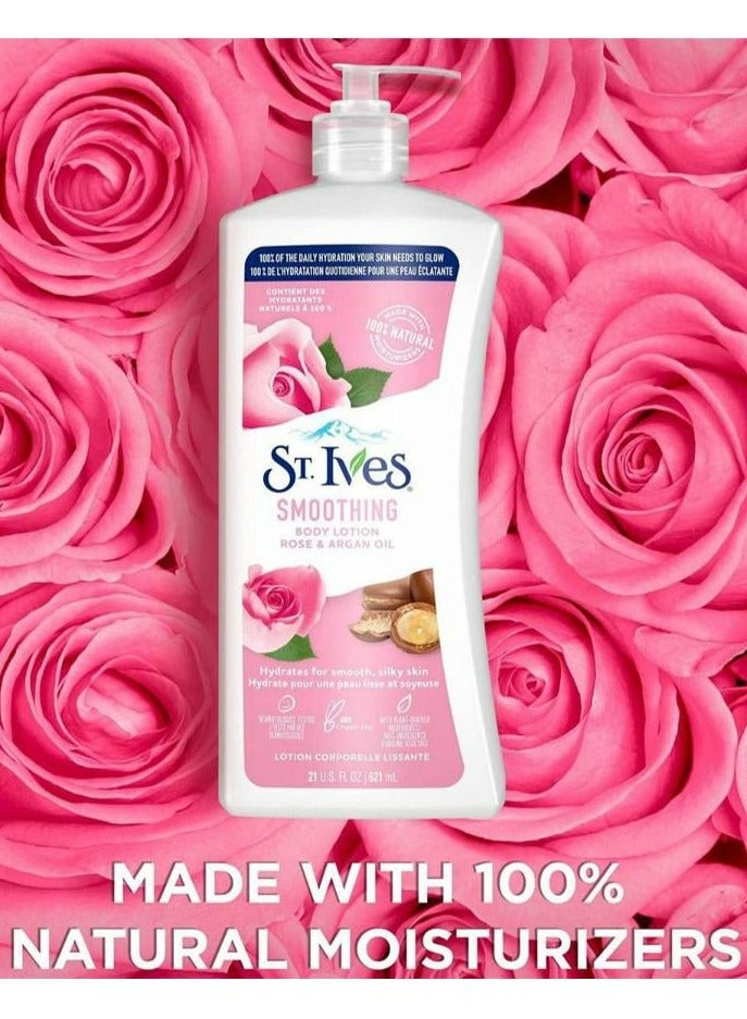Smoothing Body Lotion with Rose and Argan Oil 621 ML