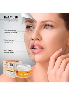 Dead Sea Collection Vitamin C Moisturizing Night Cream Face Cream With Vitamin C Firming Cream With Dead Sea Minerals And Vitamin C 169 Fl. Oz  - Image 4