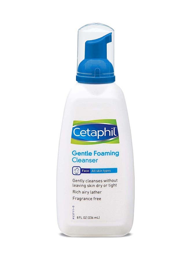 Cetaphil Gentle Foaming Cleanser For Dry to Normal Sensitive Skin Pack Of 5 5x236ml - Image 1