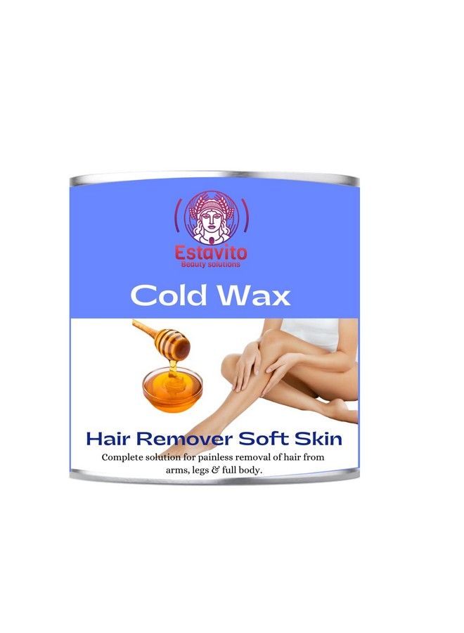 ESTAVITO Cold Wax 600Gms With 30 Wax Strips ; For Hair & Tan Removal ; For Arms Legs And Full Body ; Combo Offer ; - Image 3