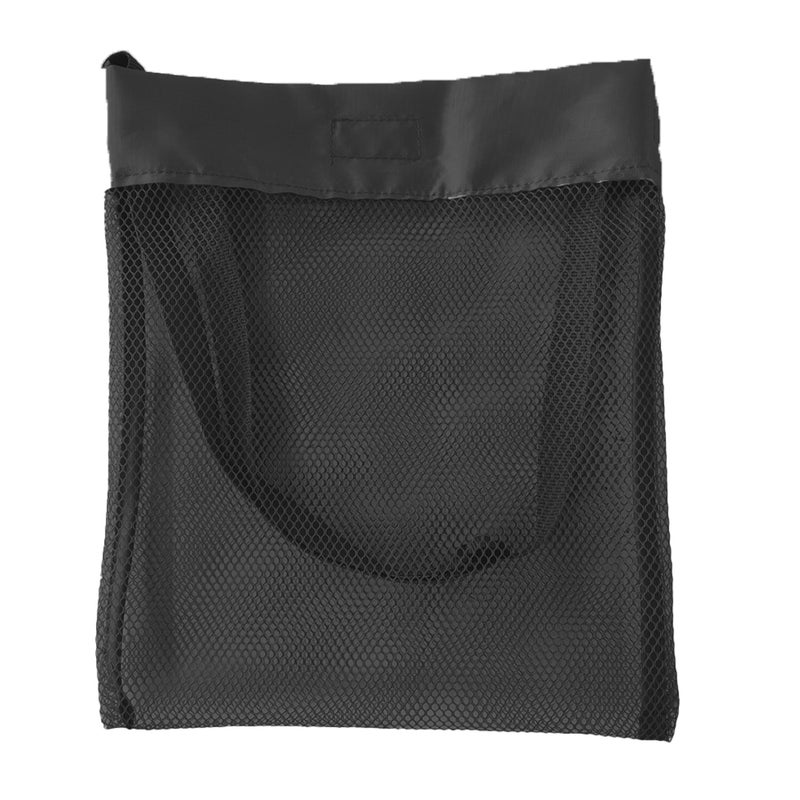 Generic Medium Shell Beach Toy Quick Storage Bag Black