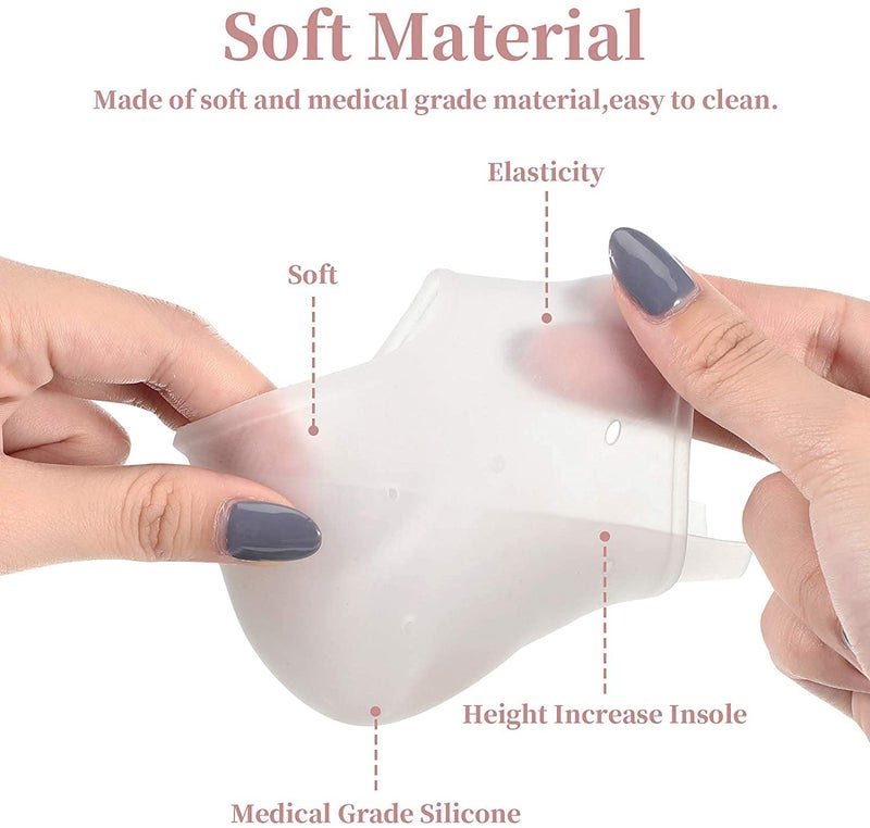 SEFLICA® Invisible Height Increase Shoe Insoles Air Cushion 3Cm Make You Taller,Supportive Comfort Dry Hard Cracked Heels Repair Cream Foot Care Ankle Support Cushion-For Men And Women ( Hieght Increase Insoles , 1 Pair ) - Image 5