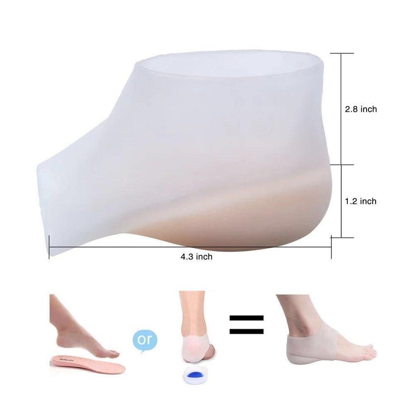 SEFLICA® Invisible Height Increase Shoe Insoles Air Cushion 3Cm Make You Taller,Supportive Comfort Dry Hard Cracked Heels Repair Cream Foot Care Ankle Support Cushion-For Men And Women ( Hieght Increase Insoles , 1 Pair ) - Image 2