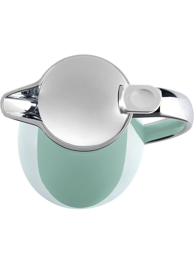 EMSA Campo Flask 1L – Pastel Mint Premium Insulated Thermal Jug for Hot & Cold Beverages – Elegant Coffee & Tea Serving Flask – Made in Germany - Image 4