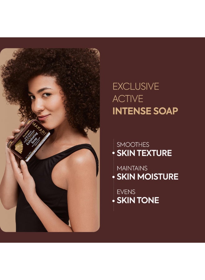 MAKARI Exclusive Active Intense Exfoliating Soap 2Pack 7 oz RadianceBoosting Bar for Uneven Areas Exfoliates Dull Skin Helps Reveal a SmootherLooking Glow - Image 4