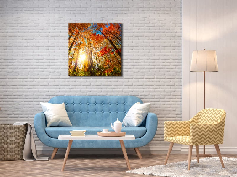 Pyradecor Large Canvas Prints Wall Art Last Hint of Sunset Pictures Paintings for Living Room Bedroom Home Decorations Modern Stretched Nature Landscape Artwork - Image 4