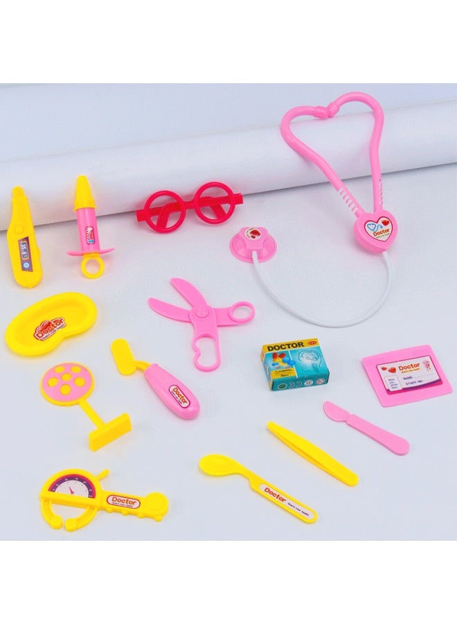 Toy/medical Instrument Toy Realistic Heart Model Pumping Action For Educational Play-Color:Pink Medical Kit -1 - Image 4