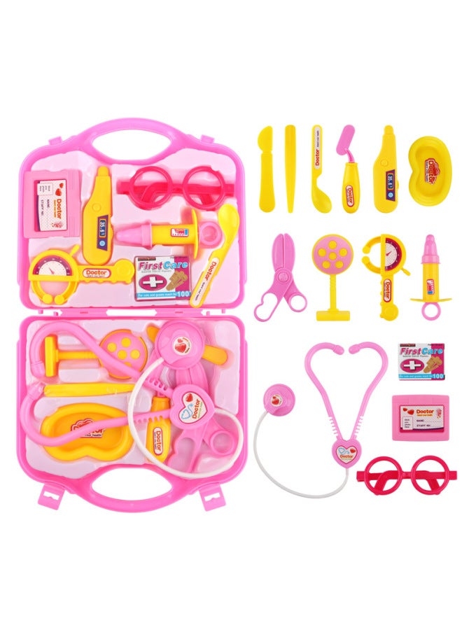 Toy/medical Instrument Toy Realistic Heart Model Pumping Action For Educational Play-Color:Pink Medical Kit -1 - Image 1