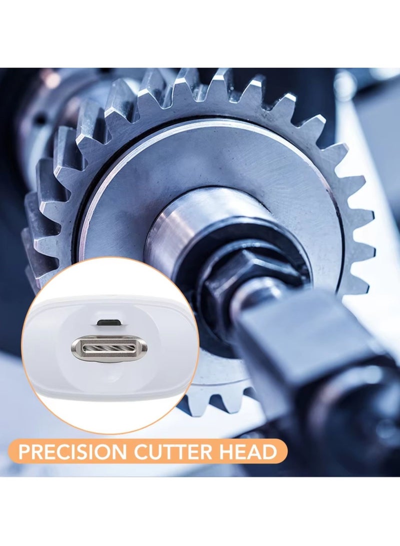 SOLARAE Professional Automatic Electric Nail Cutter Rechargeable Nail Clipper With Light For Baby Kids/Women/Men Nail Care Sharpener - Image 4