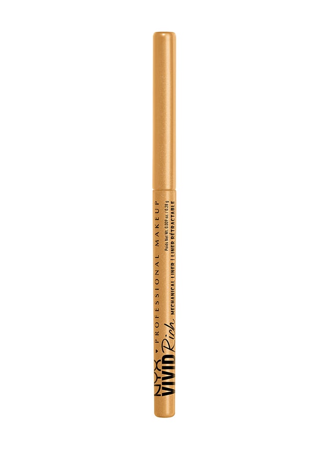 NYX PROFESSIONAL MAKEUP قلم تحديد ميكانيكي غني بالحيوية - عنبر مذهل  - Image 2