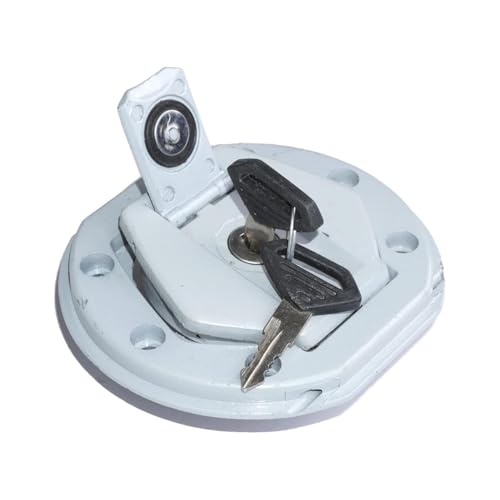 VTRUST Petrol Tank Lock Set Compatible for Bajaj Pulsar NS 200 | Fuel Tank Cap Lock with 2 Keys - Image 2