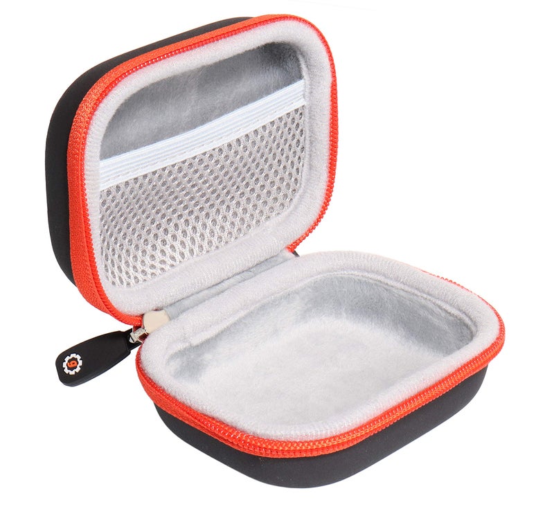 GETGEAR Protective case for FlightScope Mevo-Portable Personal Launch Monitor for Golf, mesh Accessories Pocket for Cable, Convenient Carabiner - Image 4