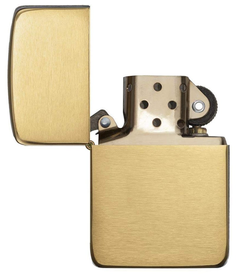 Zippo زيبو 1941B نسخة طبق الأصل من ولاعة 1941 من النحاس المصقول (ذهبي) - Image 5