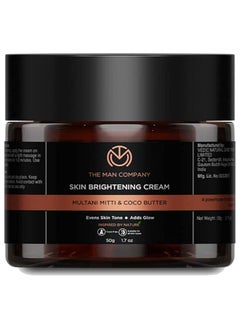 The Man Company The Man Company Skin Whitening & Brightening Cream with Multani Mitti (50g)  - Image 1