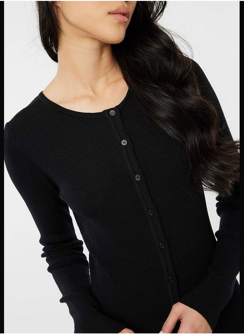 Ardene - Long Sleeve Knitted Cardigan Dress - Image 1