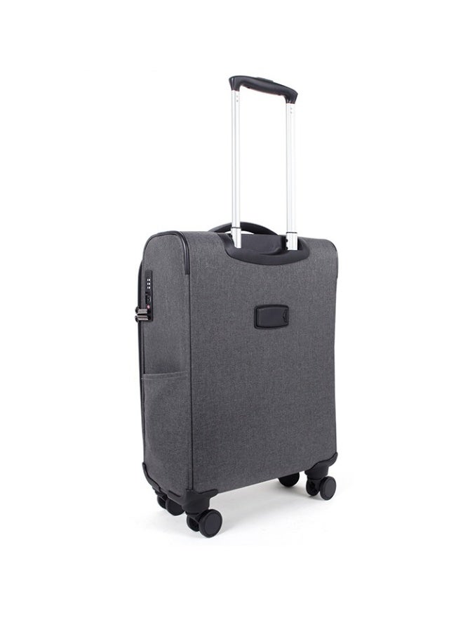 NEWCOM Carry On Luggage 20 Inch with TSA Lock, Softshell Cabin Suitcase with Spinner Wheels, Lightweight Travel Luggage Set with Laptop Backpack - Image 4