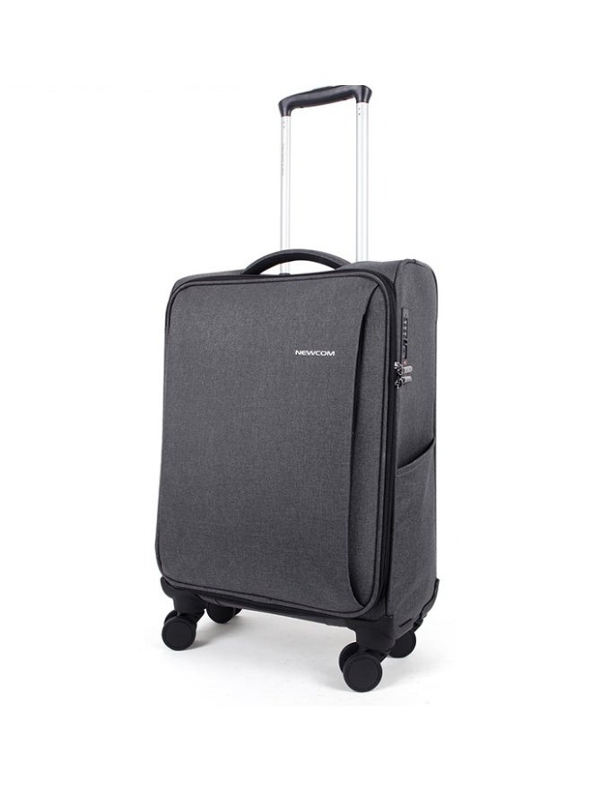 NEWCOM Carry On Luggage 20 Inch with TSA Lock, Softshell Cabin Suitcase with Spinner Wheels, Lightweight Travel Luggage Set with Laptop Backpack - Image 2