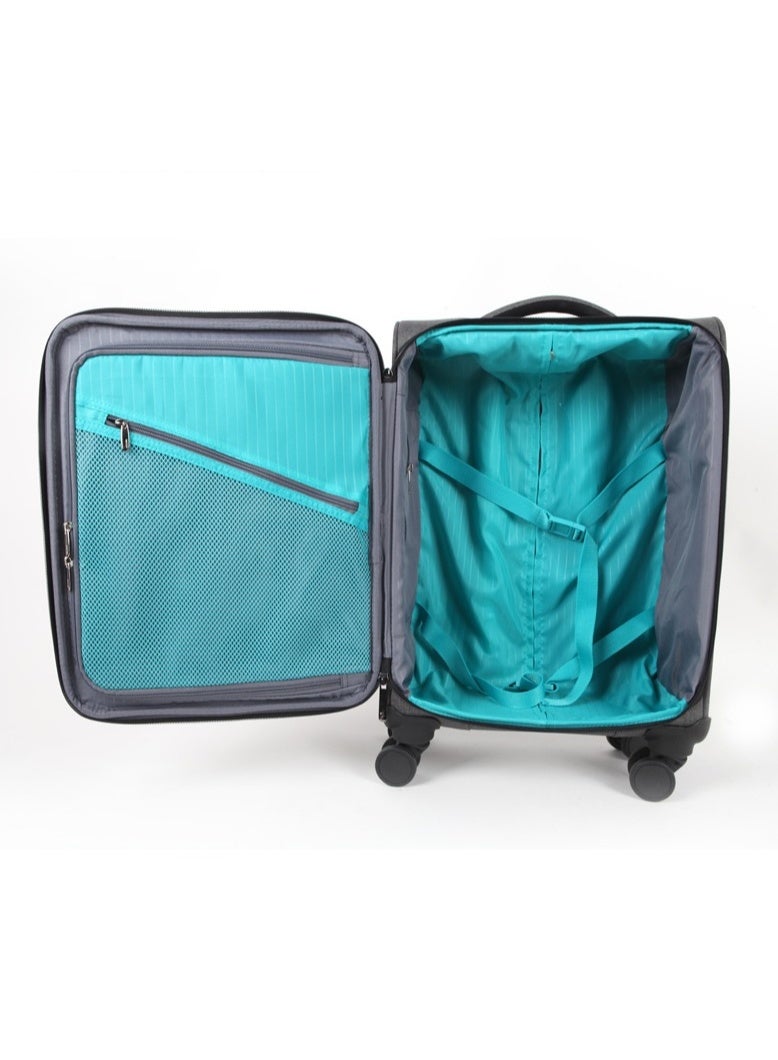 NEWCOM Carry On Luggage 20 Inch with TSA Lock, Softshell Cabin Suitcase with Spinner Wheels, Lightweight Travel Luggage Set with Laptop Backpack - Image 5