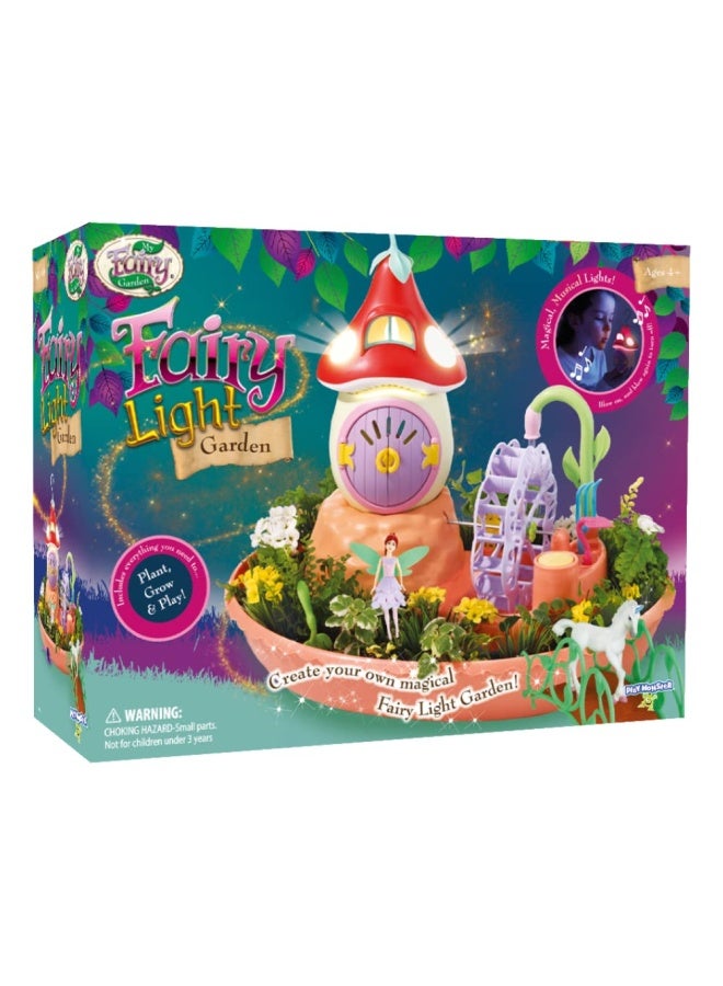 - Light Garden - Grow Your Own Garden And Play Indoors Outdoors With This Magical Mushroom House And Fairy Unicorn Playset - For Kids Ages 4 And Up
