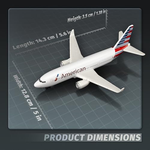Joylludan 1/400 American Plane Model for Collections and Displays - Image 5