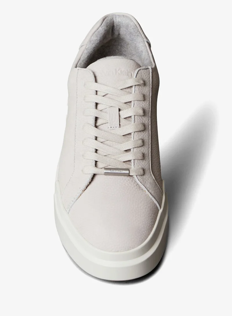 Calvin Klein Jeans Chateau/Cashew Lace Up Low Top Sneakers for Men | Best Price UAE