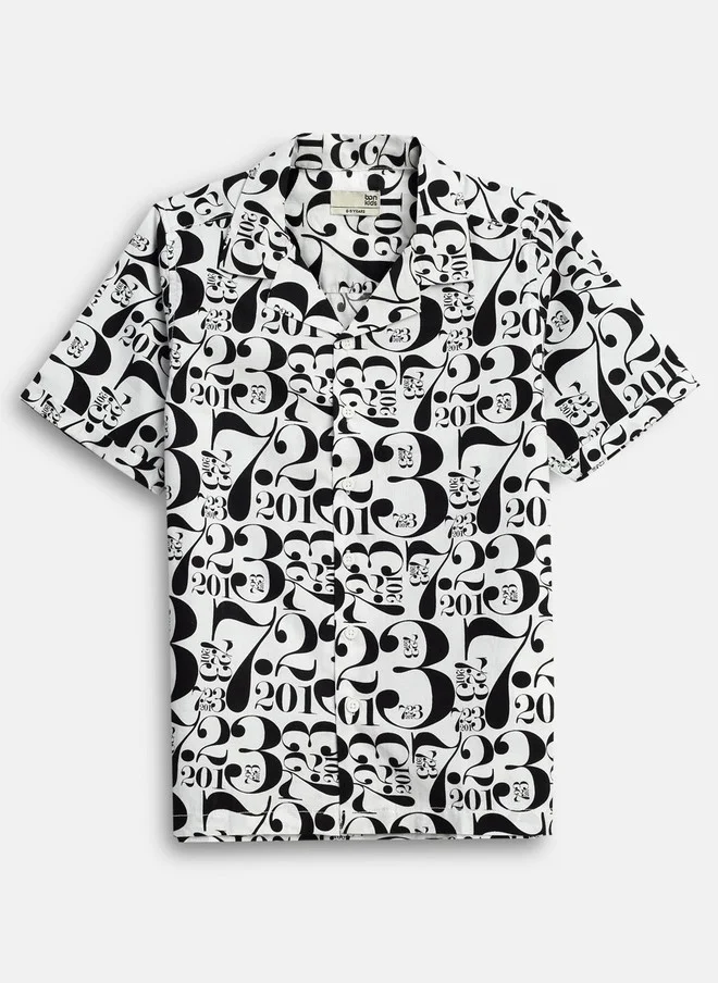 بونكيدز BONKIDS Boys Animal Opaque Printed Casual Shirt