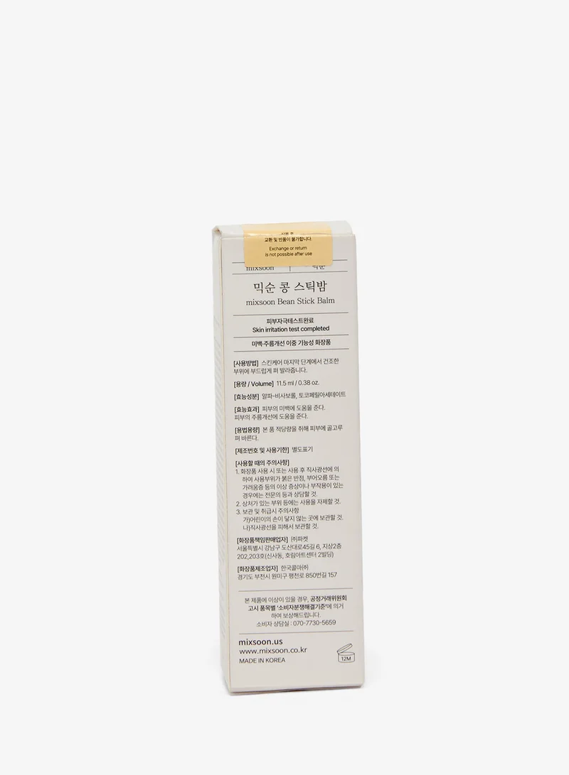 Mixsoon  Bean Stick Balm 11.5ml  | Best Price UAE
