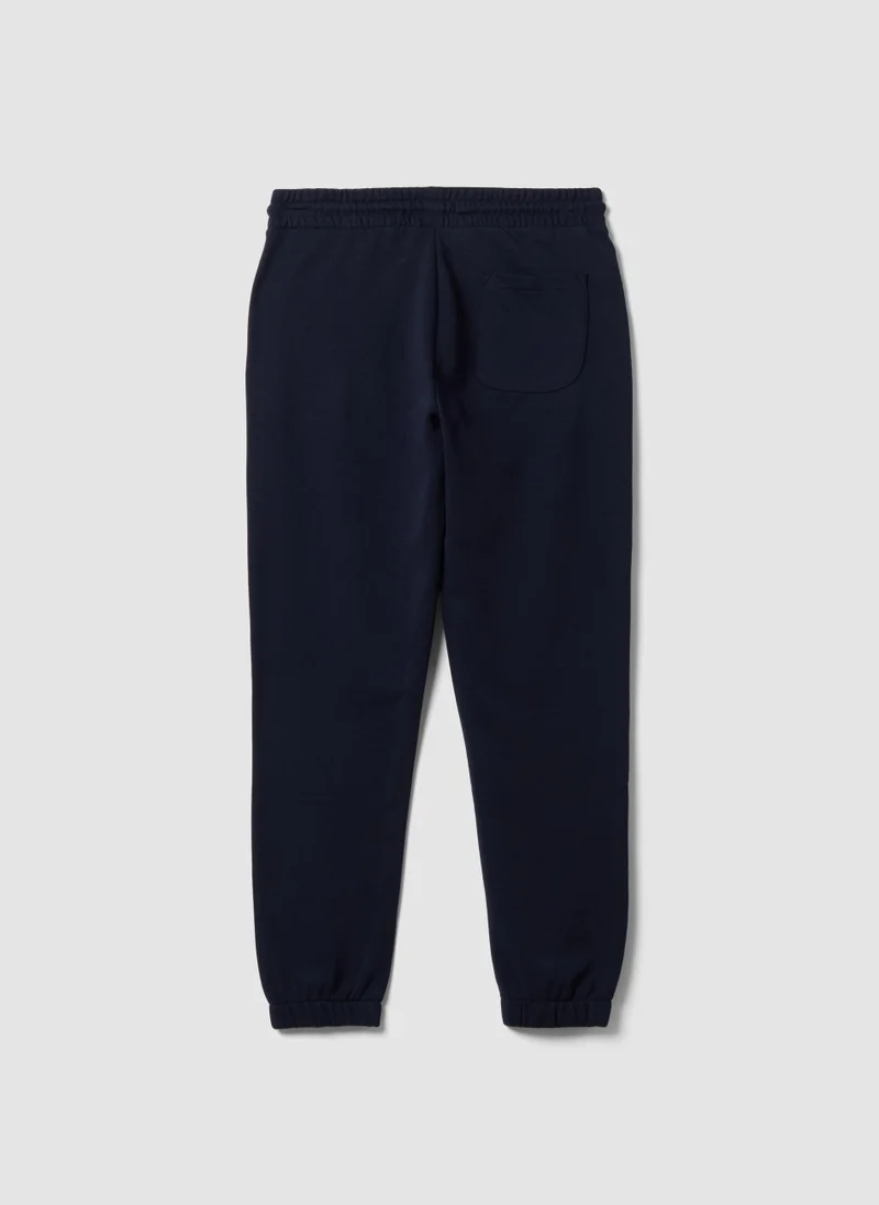 Ovs OVS Blue cotton-blend joggers, regular fit
