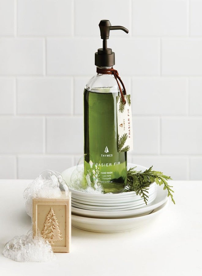 Thymes Frasier Fir Bar Soap - Pine Tree Scented Hand and Body Soap- 5.5 fl oz - Image 4