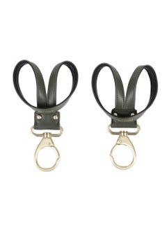 TWELVElittle TWELVElittle Stroller Clips - Dark Olive  - Image 1