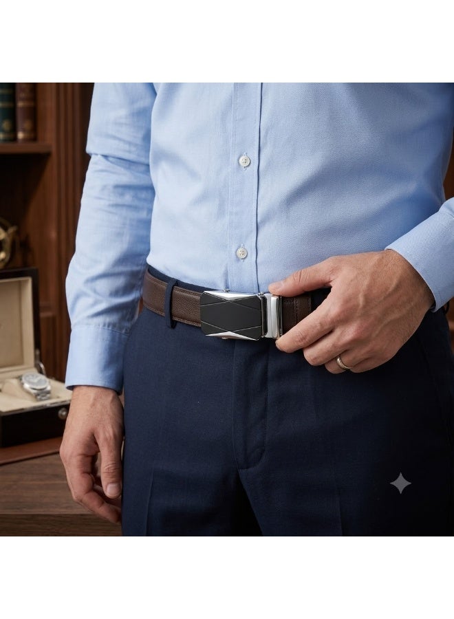Imported exquisite men's belt buckle, made of durable, high-quality metal, can be attached and removed with all types of belts - Image 3