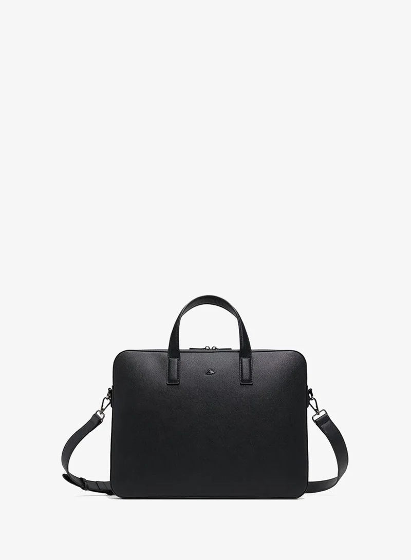 Kevyn Men's Black Messenger Bag