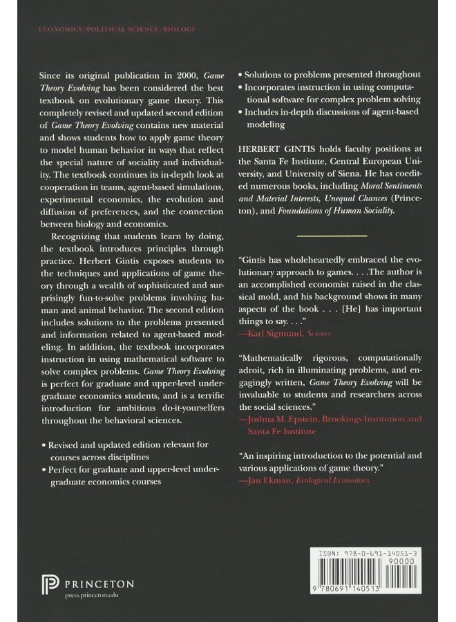 Game Theory Evolving: A Problem-Centered Introduction to Modeling Strategic Interaction - Second Edition - Image 2