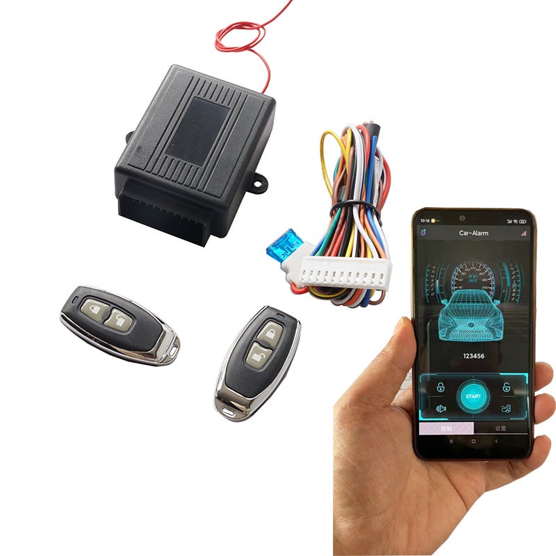 Car Key-Free Access Central Lock Mobile App Control Switch Door Shake-Shake Switch Lock - Image 4