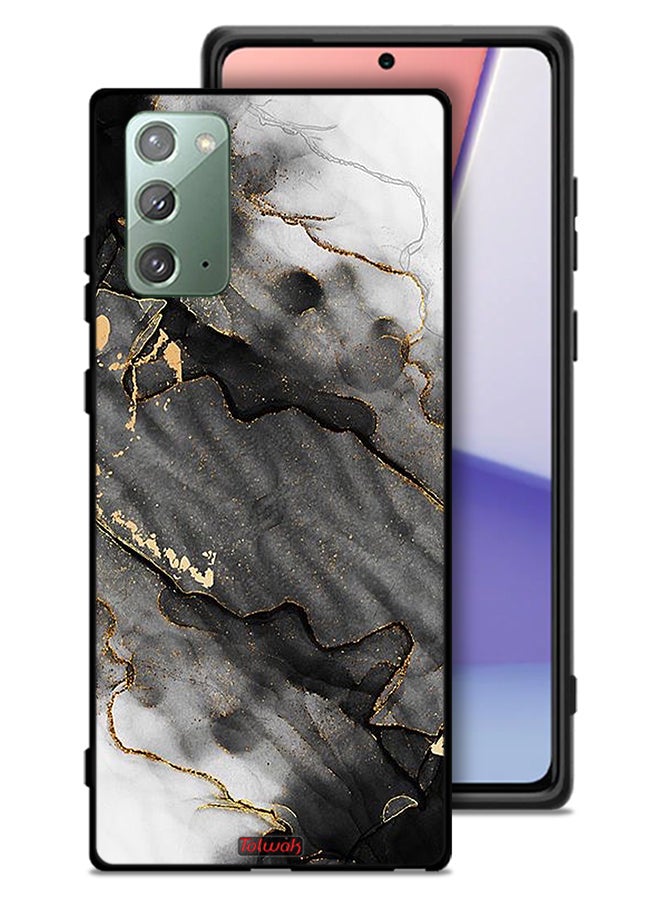 Tolwak Samsung Galaxy Note 20 4G Protective Case Cover Glitter Marble - Image 1