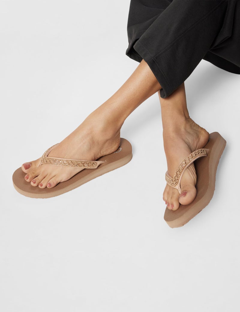 Skechers Cali Women's-Flip-Flops & Slippers-MEDITATION-119284ID-RSGD-6 - Image 2