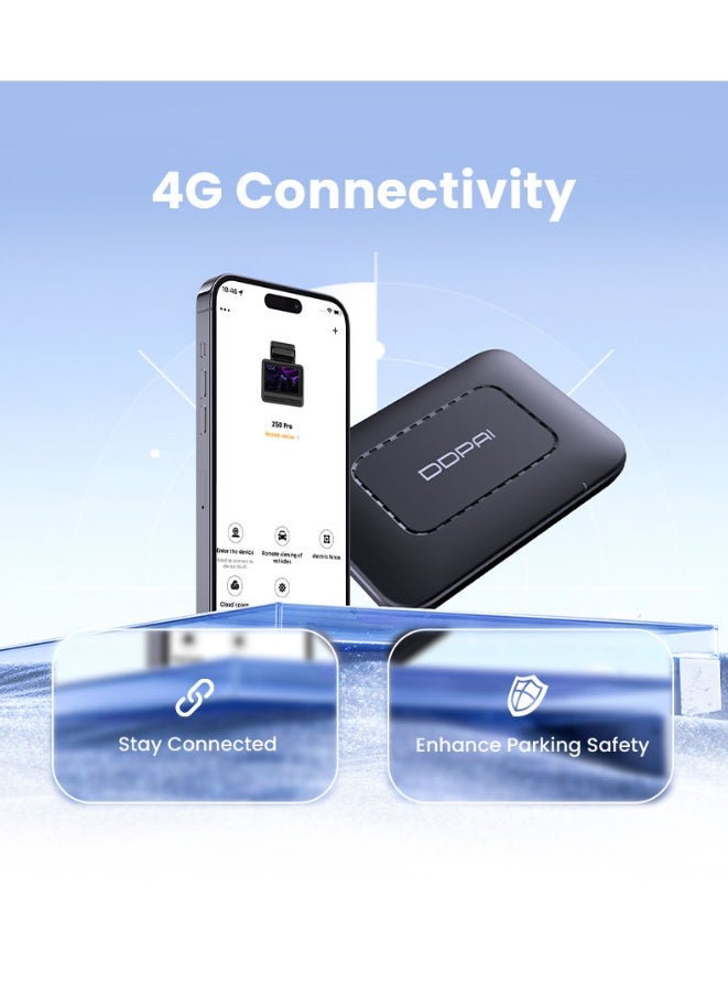 DDPAI Z50 Pro Dual Dash Cam 4K + 1080P | Built-in GPS | Sony Sensor | 5GHz WiFi | Night Vision | G-Sensor | Loop Recording | 24H Parking Mode - Image 4