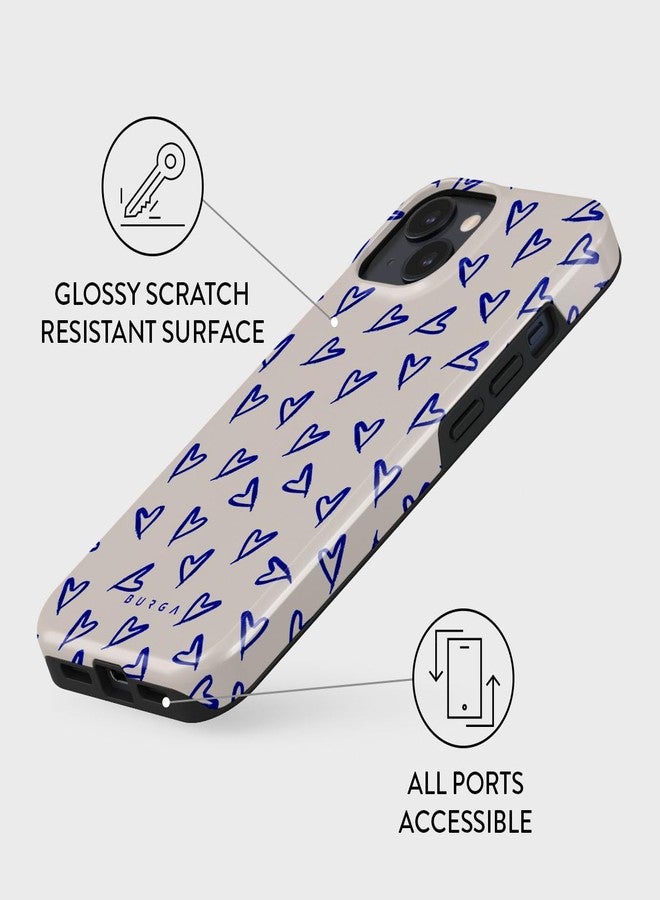 BURGA Phone Case for iPhone 15 - Cute, Trendy, Aesthetic, Pattern Phone Cover, Hard Shell Protection - fits Apple iPhone 15 Case for Women and Men - Image 3
