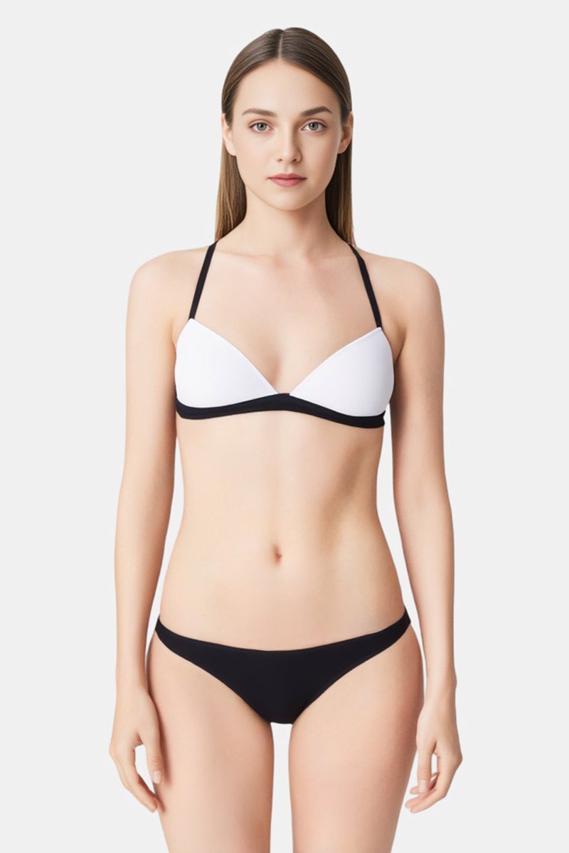 Billabong Women Solid Bikini Bottom, Black - Image 1