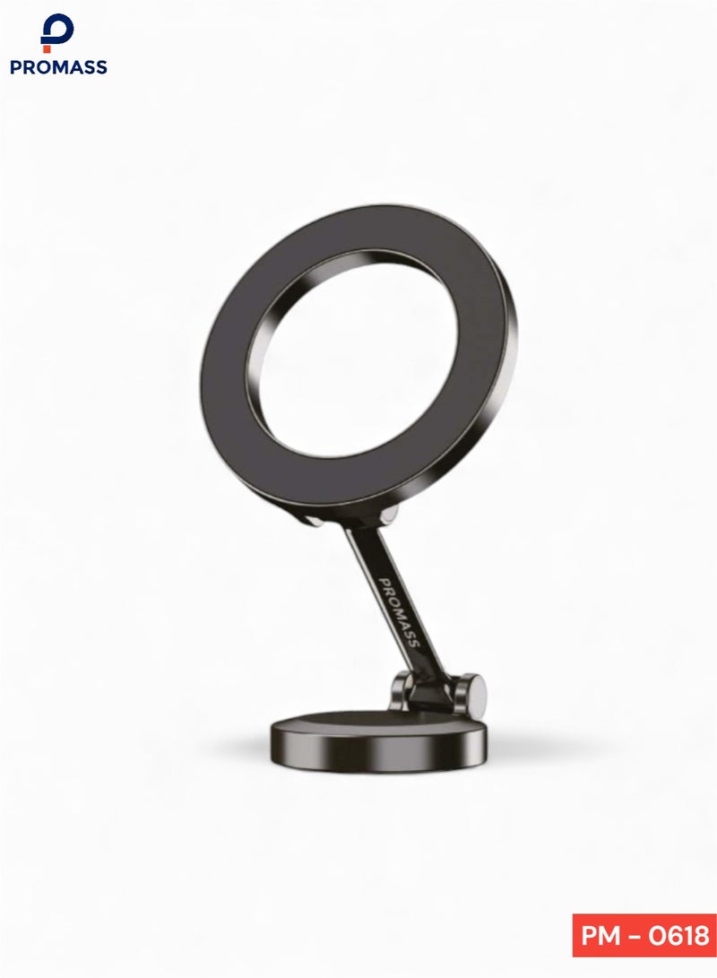 بروماس حامل هاتف جوال للسيارة【مناسب لـماجسيف】حامل هاتف قابل للتعديل ماجسيف للسيارة ايفون مغناطيسي, استند جوال مغناطيسي (دوران 360° درجة), قوة مغناطيس عالية و آمنه للهاتف أثناء القيادة متوافق مع ايفون وجالكسي وهواوي وغيرها, مناسب لهاتف ايفون 17/16/15، سامسونج S25/S24 - Image 1