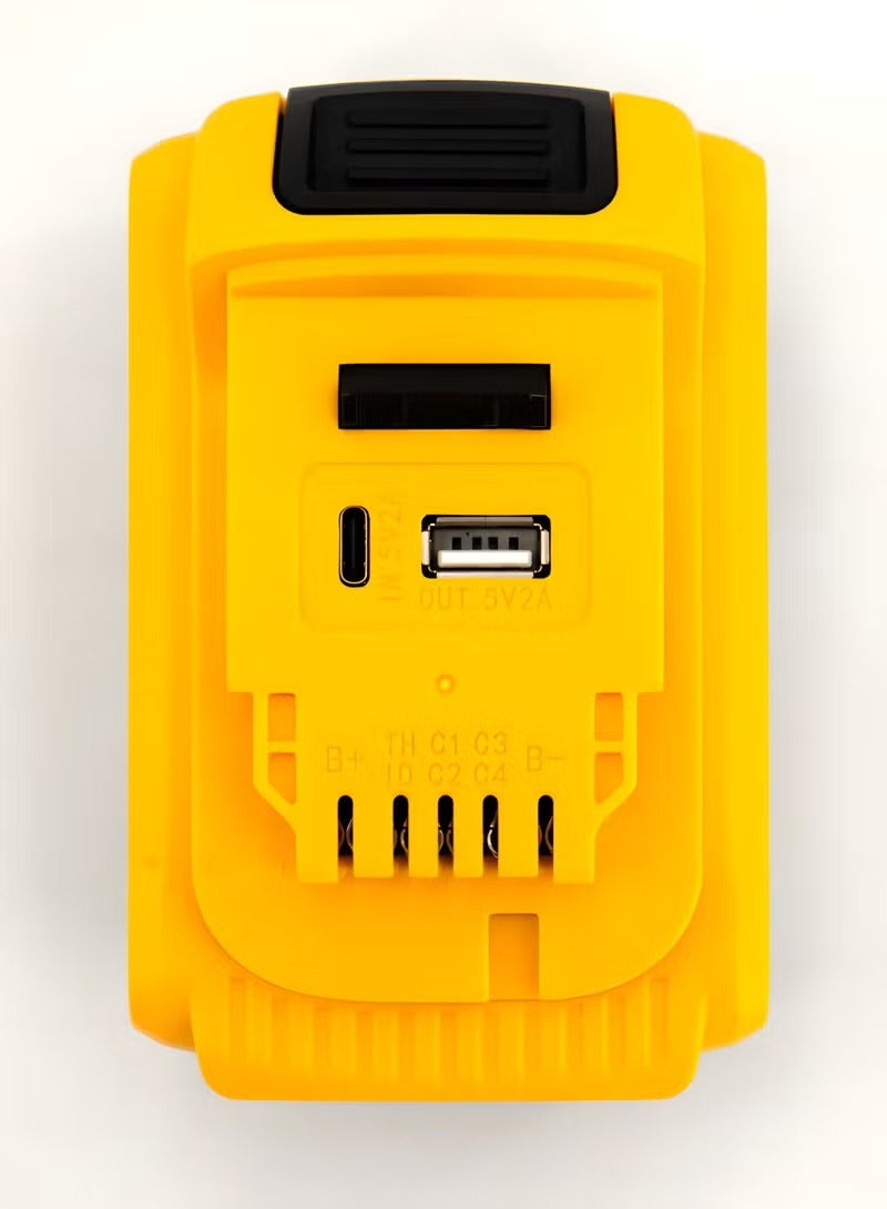 BlueFire uper Fan F019 110,000 RPM 18V Cordless Handheld Turbo Fan - Powerful Portable High-Velocity Air Blower for Outdoor, Workshop, Desktop, BBQ & Leaf Cleaning with LED Light, 3 Speeds, USB Compatible - Image 5