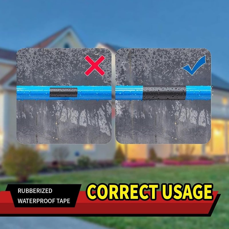 Bolivia's Duct Tape, 4" X 59" Rubberized Waterproof Tape, Electrical Tape, Insulation Tape With Strong Adhesive And Water-Resistant Backing, Duct Tape Heavy Duty For Indoor/Outdoor Traction Anti-Slip - Image 4