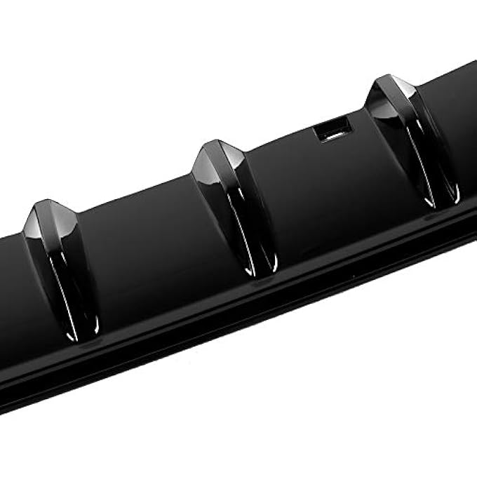 Haofy Gloss Black Heck Bush Catcher Diffusor Kit Improves Aerodynamic Performance for TCR for MK7.5 Facelift 2017-2020, ABS Plastic - Image 2